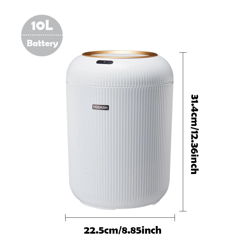 Zenvora Smart Trash Can — No Touch, No Mess, No Odour