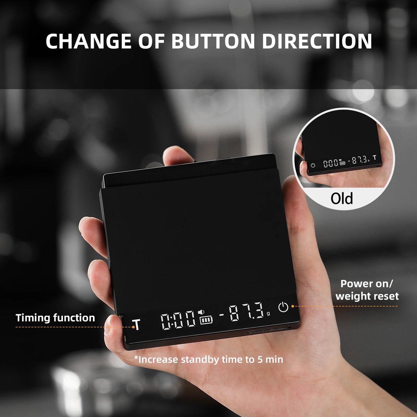 MHW-3BOMBER Coffee Scale — Brew Café-Quality Coffee at Home, Every Time