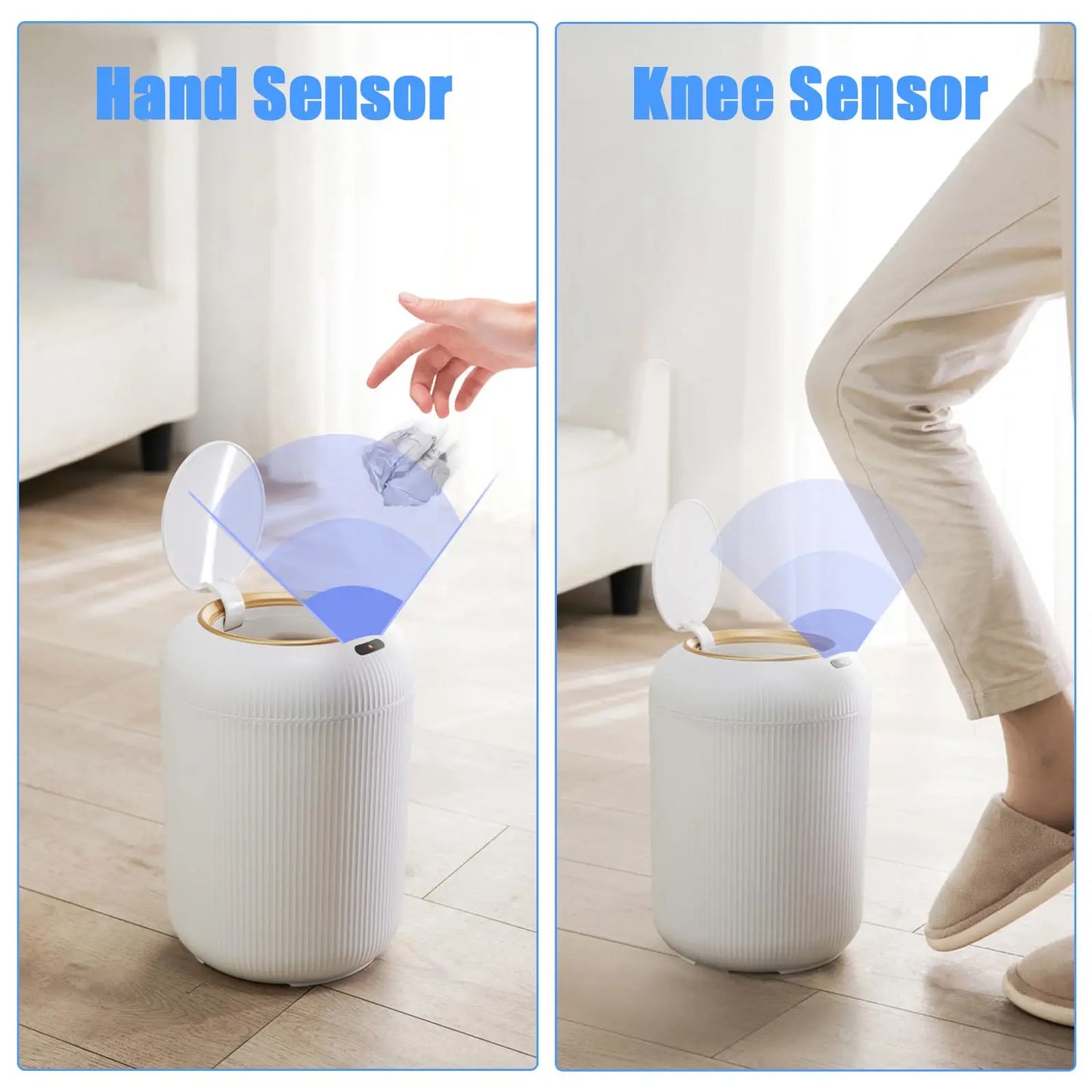 Zenvora Smart Trash Can — No Touch, No Mess, No Odour